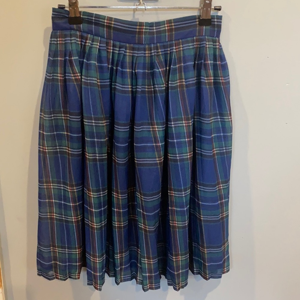 Brand New American Apparel Sheer Plaid Skirt